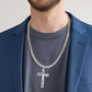 ✝️ 50% KORTING! ⏰ Verfijnde, tijdloze elegantie: kruisketting – Prachtig vakmanschap, roestvrij staal en een subtiele glans – perfect voor dagelijks gebruik of als een betekenisvol cadeau 💛