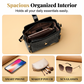 👜 TIJDELIJKE AANBIEDING: 50% KORTING! ✨ Glanzende krokodilprint dames handtas – Gestructureerd, gouden hardware, ruim & chique 💼