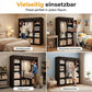 🔥 FLASH AANBIEDING: 50% KORTING! 📦 Draagbare Kledingkast van Niet-Geweven Stof – Stalen Frame – 3 Maten & Eenvoudig te Monteren voor Slaapkamer & Kleedkamer 🏠