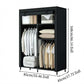 🔥 FLASH AANBIEDING: 50% KORTING! 📦 Draagbare Kledingkast van Niet-Geweven Stof – Stalen Frame – 3 Maten & Eenvoudig te Monteren voor Slaapkamer & Kleedkamer 🏠
