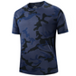 🏃‍♂️ NU 60% KORTING! 🌲 Heren sportshirt met sneldrogende camouflageprint – vochtregulerend & actieve pasvorm – train in stijl 💪
