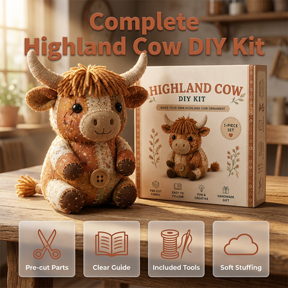 🐮 Creatieve DIY Handwerkset – Ontspannend Project met Een Schattig Eindresultaat ✨