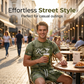 👕🌞 Heren Casual Nep-Denim Print T-Shirt & Shorts Set | Nu 50% Korting! | Maten S-5XL 🔥