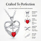 🎉 2026 Sale — Over 36,000 Sold! 💖 Infinity Heart Cross Necklace with Wing Pendant – Faith & Eternal Love ✨