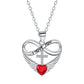 🎉 2026 Sale — Over 36,000 Sold! 💖 Infinity Heart Cross Necklace with Wing Pendant – Faith & Eternal Love ✨