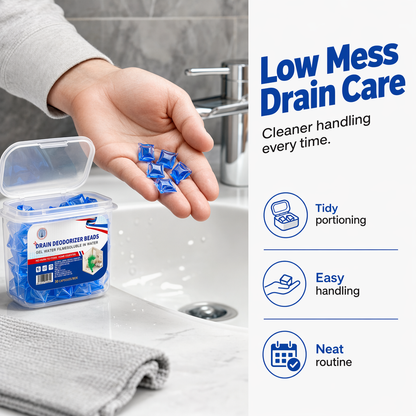 🎁 KOOP 2 KRIJG 1 GRATIS! 🚿 Huishoudelijke Afvoer Verfrisser & Reiniger ✨ Verwijdert Aanslag, Neutraliseert Geuren & Houdt Afvoeren Soepel Stromend 🏡💧