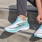 Ademende mesh sneakers met zool met demping voor outdoor en fitness