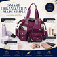 👜✨ Grote waterdichte shopper voor dames