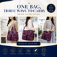 👜✨ Grote waterdichte shopper voor dames