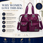 👜✨ Grote waterdichte shopper voor dames