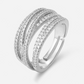 💍 Verstelbare Multi-Band Crossover Ring | 50% Korting – Tijdelijk Aanbod! ✨