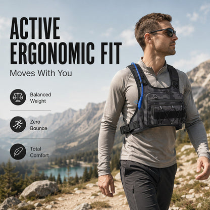 Borsttas Hydratatie-klaar Fietsvest voor Heren
