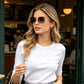 🌬️🕶️ Randloze zonnebril dames – Nauwelijks voelbaar op de neus, hoogwaardige gepolariseerde glazen, het kenmerkende accessoire van de elegante minimalist 🤍🏙️