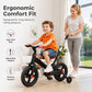 🚲 4-in-1 converteerbare kinderdriewieler, loopfiets en kinderwagen