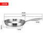 Hand-hammered, uncoated non-stick frying pan 🍳 [Scratch-resistant] Steel wool resistant. Metal spatula resistant.