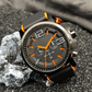 ⌚ Casual quartzhorloge voor heren – siliconen – nauwkeurig uurwerk & sportief ontwerp in oranje/zwart voor een actief dagelijks leven 🏃