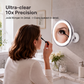 10x Vergrotende Make-upspiegel met LED-verlichting en Zuignap