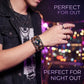 ⏰🎁Glow-in-the-Dark-armband met 12 sterrenbeelden van leer voor mannen en vrouwen (6,9/8,1 inch）