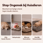 Premium pluchen slaapmat voor huisdieren