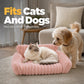 🐾✨50% KORTING! 🐱🐶 Gezellig Sofa Huisdierbedde – Ultrazacht, Verhoogde Bolsterranden & Super-Zachte Geribbelde Pluche. Meer dan 11.382 Blije Huisdieren Slapen in Stijl!✨