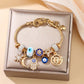 Celestial bedelarmband met zon en maan