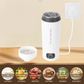 ☕Draagbare waterkoker – Met temperatuurregeling en compact – Perfect voor op reis ✨