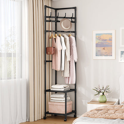 🛋️ TIJDELIJK 50% KORTING! 👚 Ruimtebesparend kledingrek – Voor jassen, tassen en opgevouwen spullen, zonder vloerruimte in beslag te nemen 💫