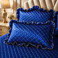 🛏️ FLASH AANBIEDING: 50% KORTING! Gewatteerde Ademende Bedrok – Polyester – 45 cm Val & Elastische Hoekbanden voor Bed & Opbergruimte Onder het Bed – 5 Kleuren 🎨