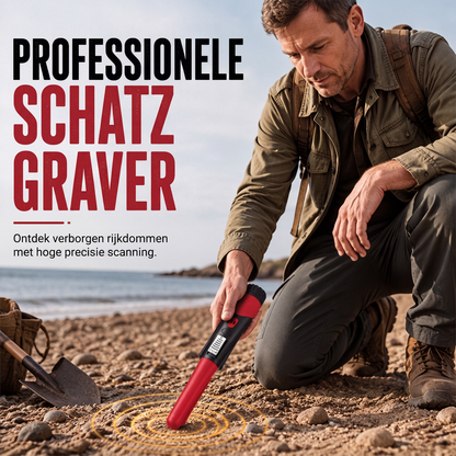 🔥 52% KORTING! Draagbare Metaaldetector met Pinpointer – Voor Schatzoeken, Munten & Metalen Voorwerpen | Compact & Handig voor Buiten 🏕️🔎
