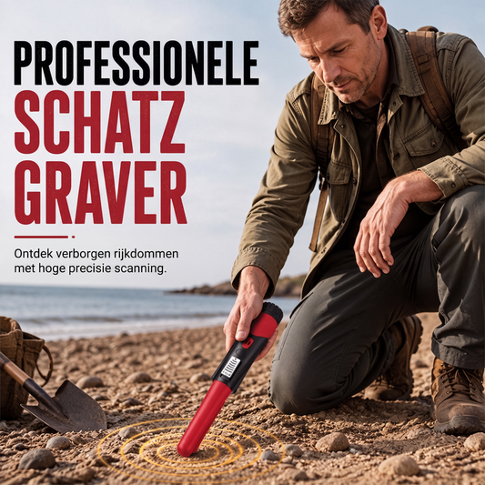 🔥 52% KORTING! Draagbare Metaaldetector met Pinpointer – Voor Schatzoeken, Munten & Metalen Voorwerpen | Compact & Handig voor Buiten 🏕️🔎