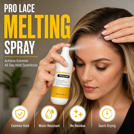 🔥 Koop er 1, krijg er 1 gratis! Sterke lace melting spray – urenlang perfecte hold, geen plakkerig residu, eenvoudig afwasbaar met water! 💧💪