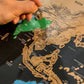 🌍 Krasbare wereldkaart-reisdagboek | Kras je reisroutes open, stijlvolle wanddecoratie & het perfecte cadeau voor wereldreizigers!