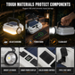 🏕️ Multifunctioneel — Lantaarn, Werklamp & Oplader voor apparaten