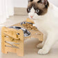 In hoogte verstelbare voerbak voor honden en katten