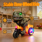 🦖🏍️Elektrische dinosaurus-driewieler voor peuters