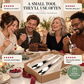 🥄 1+1 GRATIS! Dessertlepel met Lange Steel van Roestvrij Staal – Stijlvol & Stevig | Perfect voor Dessert & Yoghurt 🍮✨