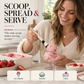 🥄 1+1 GRATIS! Dessertlepel met Lange Steel van Roestvrij Staal – Stijlvol & Stevig | Perfect voor Dessert & Yoghurt 🍮✨
