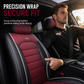 🚗 NU 50% KORTING! 🪑 Volledig Dekkende Leren Autostoelhoezen – Vierseizoenenbescherming, 5D Surround & Veiligheidsnaden – Universele Pasvorm 🛡️