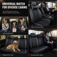 🚗 NU 50% KORTING! 🪑 Volledig Dekkende Leren Autostoelhoezen – Vierseizoenenbescherming, 5D Surround & Veiligheidsnaden – Universele Pasvorm 🛡️