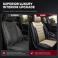 🚗 NU 50% KORTING! 🪑 Volledig Dekkende Leren Autostoelhoezen – Vierseizoenenbescherming, 5D Surround & Veiligheidsnaden – Universele Pasvorm 🛡️