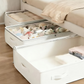 🛏️ TIJDELIJK 50% KORTING! 📦 Opvouwbare Opbergtas voor Onder het Bed met Ritssluiting – Ruimtebesparend, Transparant Venster & Versterkte Handvatten 🏠