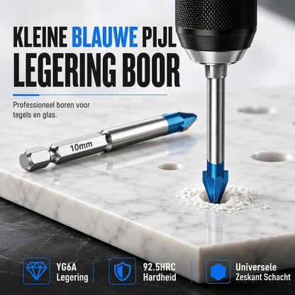 🧱 NU 50 % KORTING! 🔩 Excentrische boor met zeskantige schacht van hardmetaal – voor keramiek, glas en beton, YG6A-wolfraampunt ✨