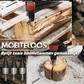 🔧50% KORTING! 🔥Houtsplijtboor – Handig gereedschap voor het splijten van hout, geschikt voor boormachines en klopboormachines, ideaal voor haardhout en tuinwerk