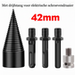 🔧50% KORTING! 🔥Houtsplijtboor – Handig gereedschap voor het splijten van hout, geschikt voor boormachines en klopboormachines, ideaal voor haardhout en tuinwerk