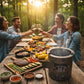 📢📢50% KORTING !! ⏰ Multifunctionele draagbare houtkachel – roestbestendig, voor kamperen, barbecueën en verwarming ✨
