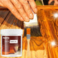⏳ Tijdelijke aanbieding⏳ Houtonderhoudspasta – bijenwas, lijnzaadolie & carnaubawas. Reinigt, verzorgt & herstelt glans. Inclusief borstel – 100 g! ✨🪑