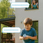 📹 Video-walkietalkies voor kinderen – Live videochat & 3 leuke stemeffecten