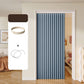 ⏰50% KORTING – LAATSTE KANS⏰ Boorvrij Opvouwbaar Deurgordijn – Zelfklevende Rail, Stille Nano-Glijders – Faux Linnen, Thermo – 80x180cm of 80x200cm – 8 Kleuren! 🔥