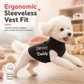 📢📢50% KORTING !! ⏰ Warme trui voor huisdieren met riemring – met het opschrift ‘Love Dad & Mum’, zodat je pup tijdens winterwandelingen lekker warm en stijlvol blijft ❄️