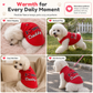 📢📢50% KORTING !! ⏰ Warme trui voor huisdieren met riemring – met het opschrift ‘Love Dad & Mum’, zodat je pup tijdens winterwandelingen lekker warm en stijlvol blijft ❄️